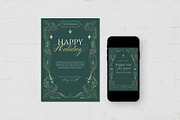 Christmas Thank You Card Template, a Card Template by BrandPacks (Thumbnail 2 of 5)