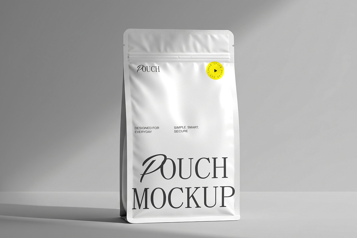 Pouch Bag Mockup Collection, a Packaging Mockup by Templeste (Photo 6 of 7)
