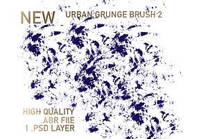 Urban Grunge Brush Set