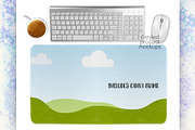 Sublimation 14x24 in desk mat mockup, a Merchandise Mockup by StyledProductMockups (Thumbnail 6 of 6)