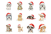 Quirky Christmas Dog Sublimation PNG, an Illustration by SinaCreation (Thumbnail 2 of 7)