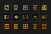 25 Linear Geometric Shapes. Part IV, a Shape Add-On by le-genda (Thumbnail 4 of 4)