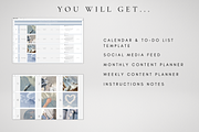 Digital Social Media Planner, a Templates & Theme by BRANDcontent (Thumbnail 7 of 8)
