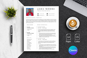 Simple Resume Template Pack Canva