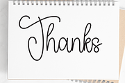 Notebook | Script Font, a Handwritten Font by Scratchones (Thumbnail 8 of 8)