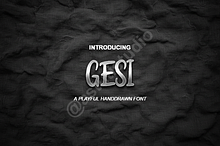 Gesi - High-Contrast Luxury Serif Ty