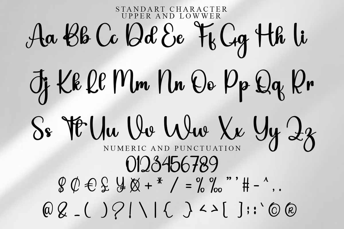 Trending Handmade, a Handwritten Font by FreshTypeINK (Photo 3 of 8)