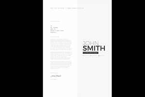 Clean Resume AI PSD And Ms Word