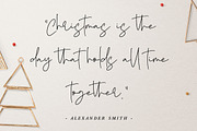 Yearbook Christmas - Calligraphy, a Handwritten Font by Arendxstudio (Thumbnail 8 of 9)
