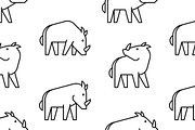 Warthog Logo, a Graphic by NataliiaVolyk (Thumbnail 5 of 6)