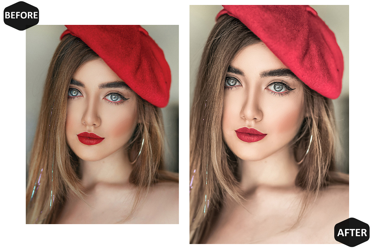 12 Rich Selfie Lightroom Presets, a Preset Add-On by Hue Palettte Studio (Photo 8 of 10)