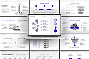 Blue PowerPoint Template, a Presentation Template by Artemis-products (Thumbnail 2 of 9)