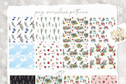 Watercolor Christmas clip art set, an Illustration by WonderWonder (Thumbnail 11 of 21)