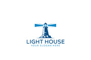 Lighthouse logo Design, a Branding & Logo Template by HueNestify (Thumbnail 1 of 2)
