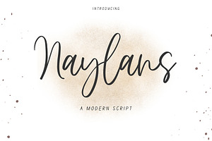 Naylans - Modern Script