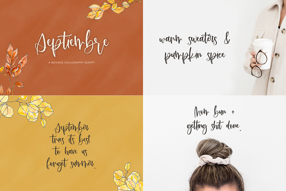 The Fall Font Bundle, a Script Font by Beck McCormick (Photo 7 of 8)