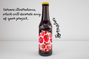 Food and Drinks (big bundle), a Food Illustration by Twisted Tail (Thumbnail 20 of 27)