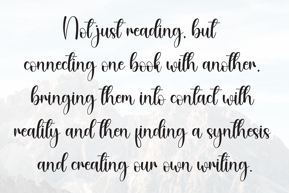 Friends | Script Font, a Handwritten Font by Scratchones (Photo 6 of 8)