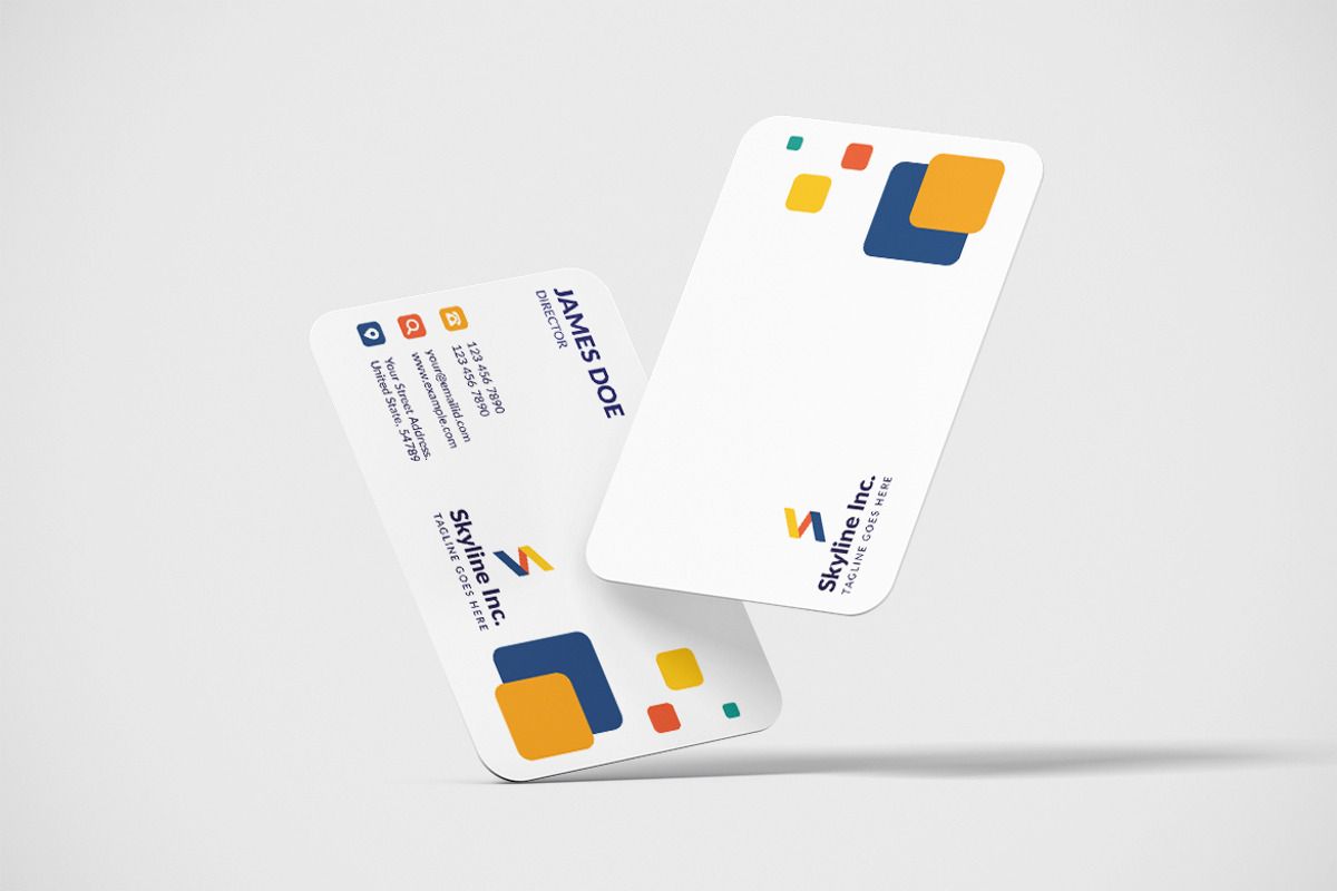 Modern Business Card Template, a Business Card Template by BdThemes (Photo 2 of 3)