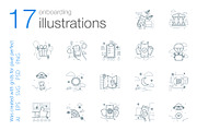Onboarding icons-illustrations, an Outline Icon by LAFS (Thumbnail 2 of 2)