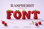 Raspberry Font, a Serif Font by Handmadefont (Thumbnail 18 of 18)