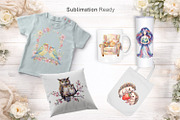 Mother's Day Watercolor Sublimation, an Illustration by Artnoy (Thumbnail 5 of 8)