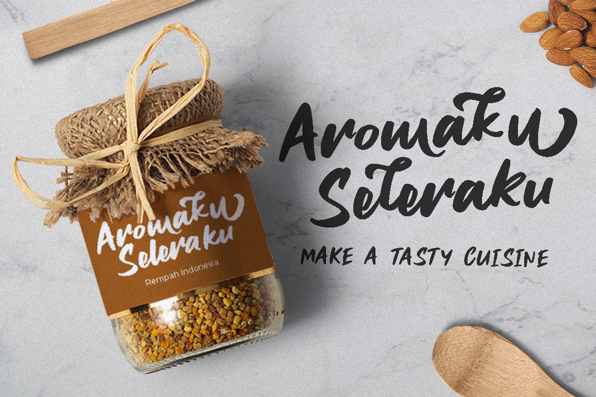 Cheese Lemonade - Food Display Font preview 3