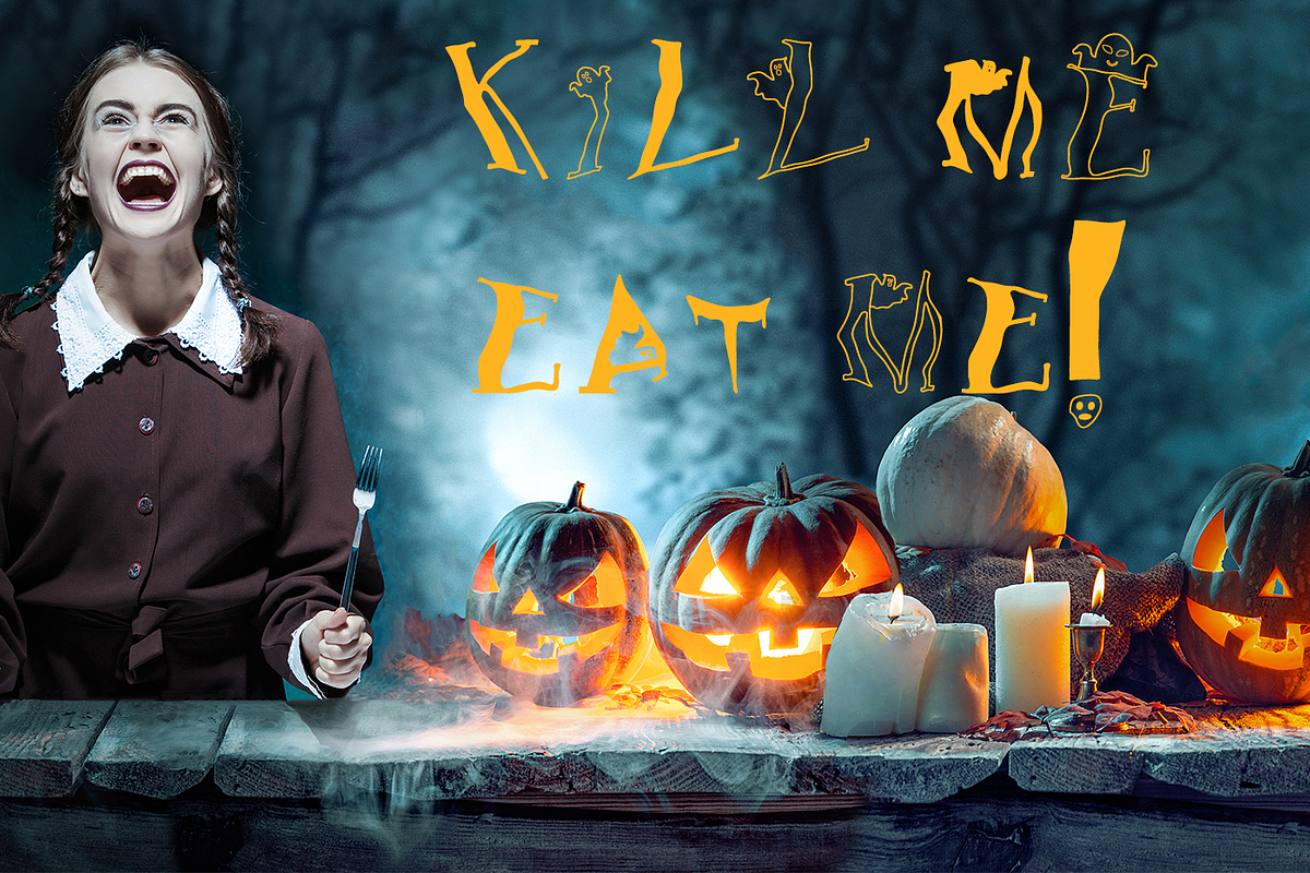 Ghost Fun Font Collection preview 6