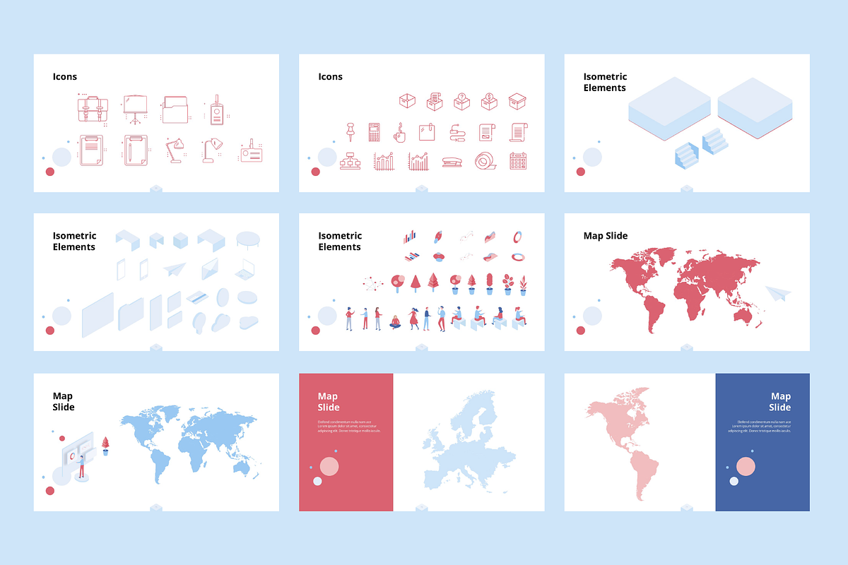 Isometric - PowerPoint Template