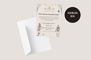 Vintage Halloween Party Invitation, an Invitation Template by Modernastic - Canva (Thumbnail 3 of 3)