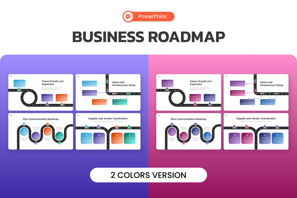 Business Roadmap PowerPoint, a Presentation Template by Antstheme (Photo 1 of 4)