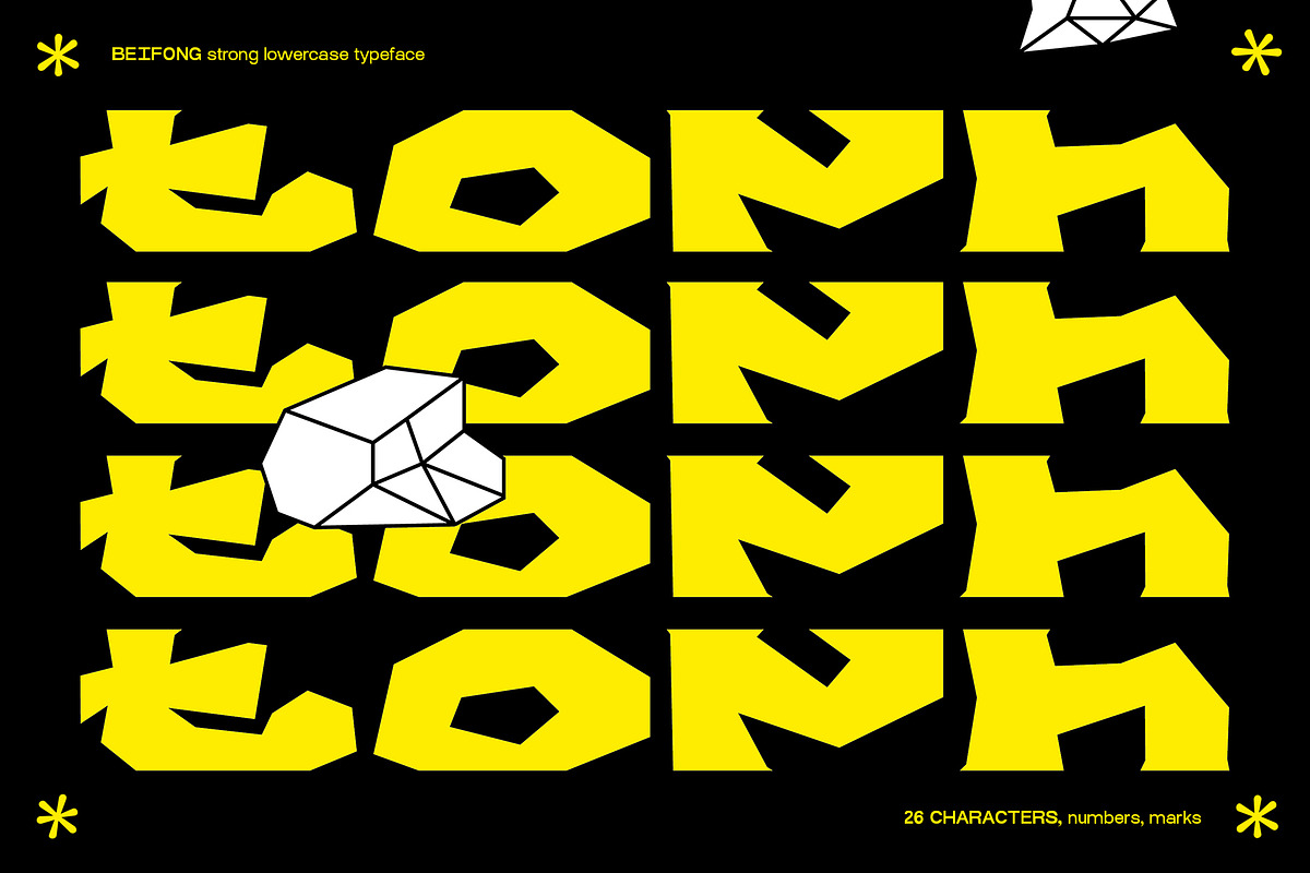 BEIFONG strong display font, a Font by MDP TYPEFACES (Photo 4 of 6)