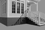 House Building - Type 1, an Architecture 3D Model by mrfauzi (Thumbnail 19 of 22)