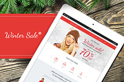 Winter Sale WordPress Theme, a WordPress Template by ThemeREX (Thumbnail 1 of 5)