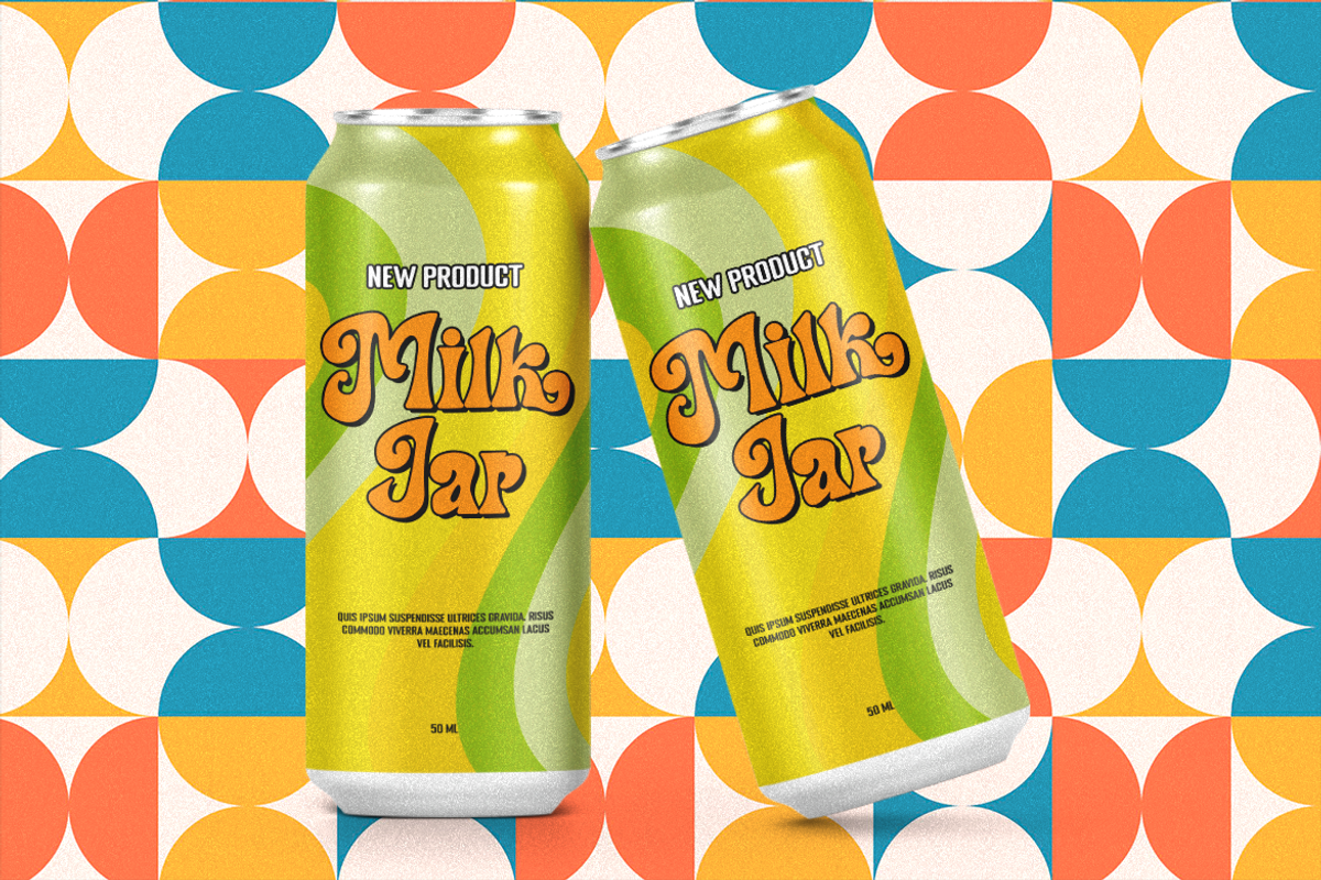 Kuattro Display Retro, a Sans Serif Font by Creatype Studio (Photo 2 of 10)