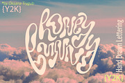 Y2K Lettering Love, Peace, Valentine, an Object Graphic by Oksana Trygub (Thumbnail 2 of 21)