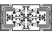 Vintage Ornamental Panel Frame, a Decorative Illustration by Designer_Momina (Thumbnail 7 of 21)