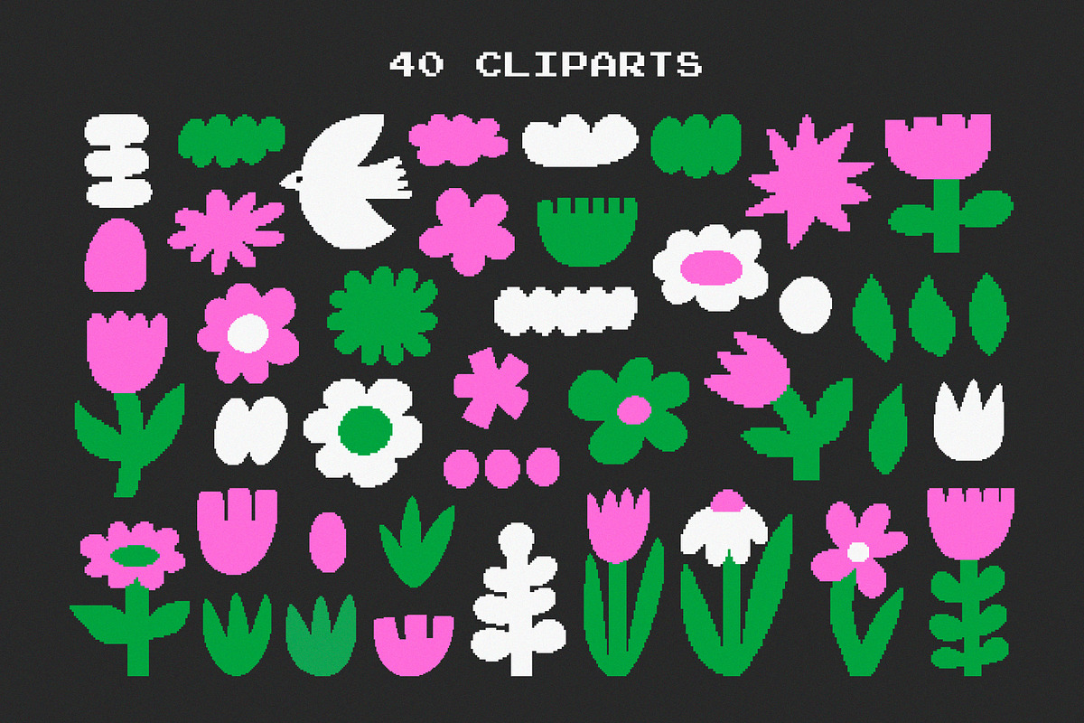 PIXEL BLOOM, a Social Media Template by Bosotochka♥Art (Photo 5 of 10)