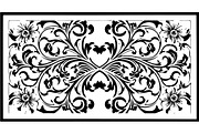 Vintage Ornamental Panel Frame, a Decorative Illustration by Designer_Momina (Thumbnail 12 of 21)