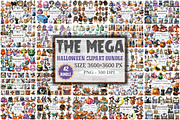 The Big Halloween Clipart PNG Bundle, a Graphic by designcity5 (Thumbnail 2 of 4)