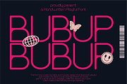 Bubup Handwritten Font, a Handwritten Font by Berdansabersama (Thumbnail 1 of 8)