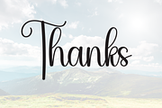 Mountain | Script Font, a Handwritten Font by Scratchones (Thumbnail 9 of 9)