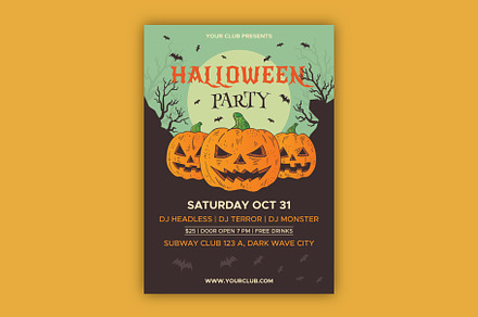 Halloween Party Flyer