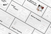 White Red Project Proposal Keynote, a Presentation Template by graphicook (Thumbnail 2 of 8)
