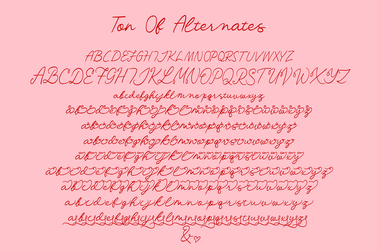 Sparkle Cheers | Whimsical Font, a Script Font by Jolicia Type (Photo 11 of 15)