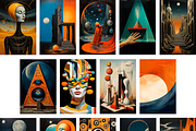 Metaphysical Gallery Art Posters, an Object Graphic by Struvictory.art (Thumbnail 3 of 7)