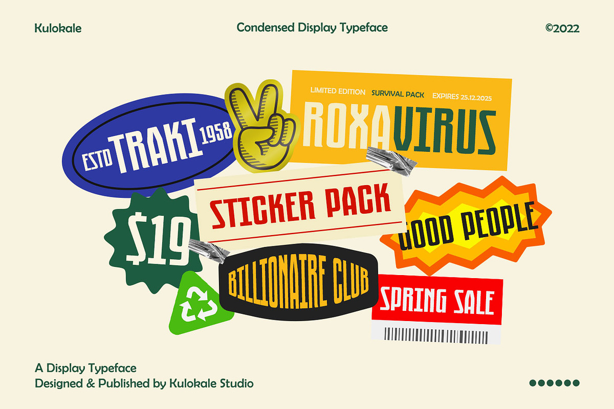 Kaerobi Condensed Display Font, a Sans Serif Font by Kulokale (Photo 4 of 10)
