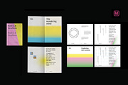 3 Poetry Book Templates Bundle, a Magazine Template by an-arketype studio. (Thumbnail 2 of 10)