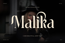 Malika Elegant Ligature Serif Font