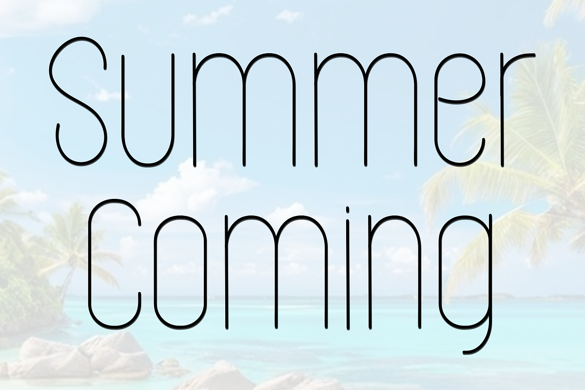 Simple Daily, a Sans Serif Font by FreshTypeINK (Photo 5 of 7)